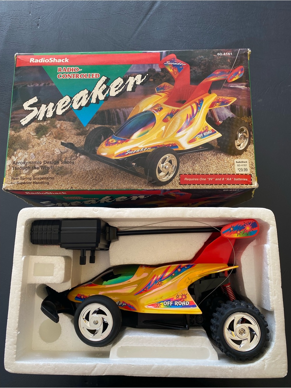 Vintage Sneaker Radio Controlled Kids Toy Car
